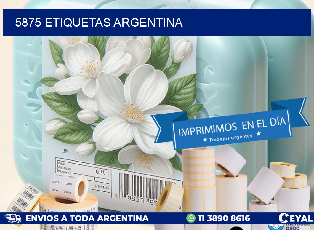 5875 ETIQUETAS ARGENTINA