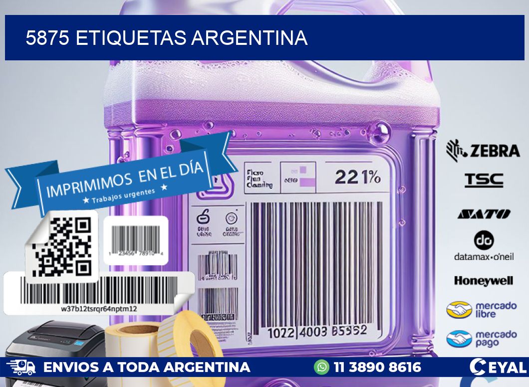 5875 ETIQUETAS ARGENTINA