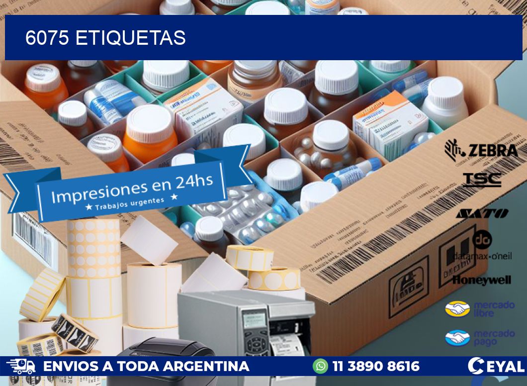 6075 ETIQUETAS