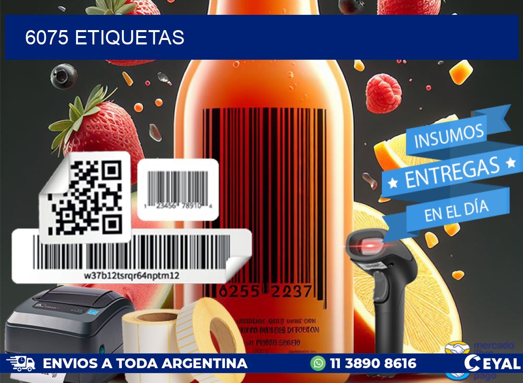 6075 ETIQUETAS