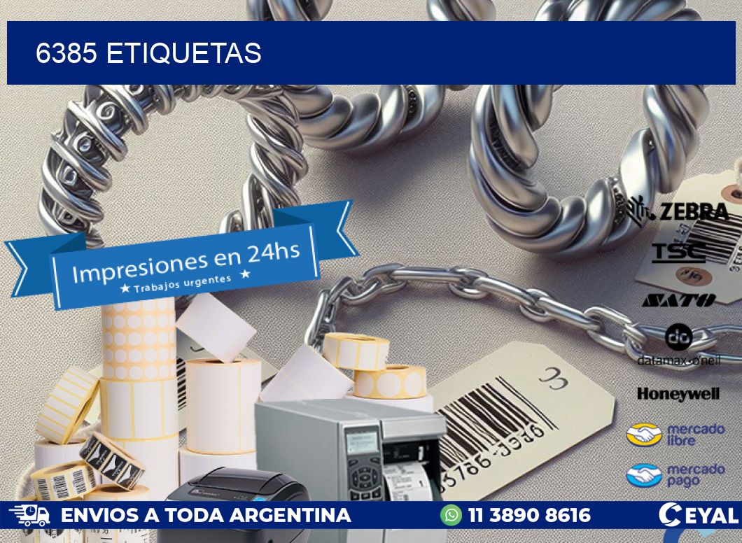 6385 ETIQUETAS