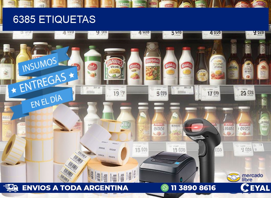 6385 ETIQUETAS
