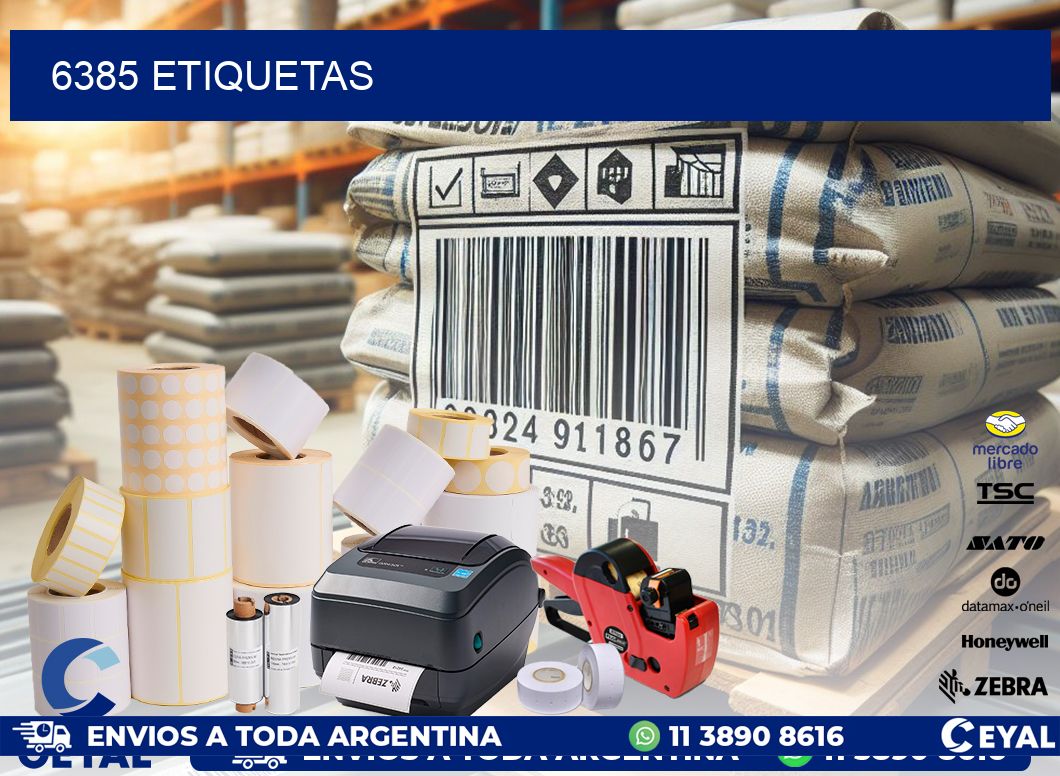 6385 ETIQUETAS