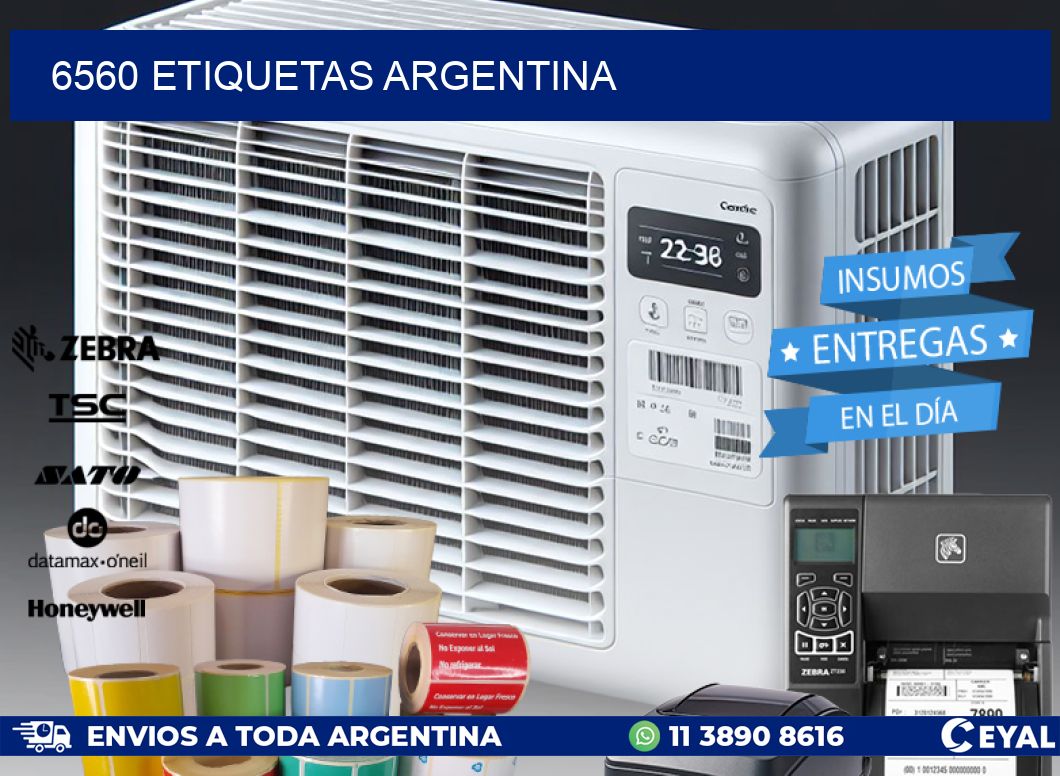 6560 ETIQUETAS ARGENTINA