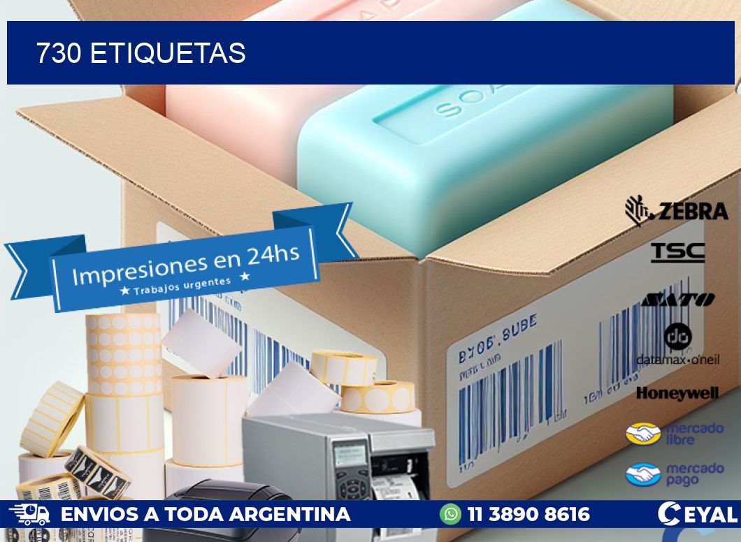 730 ETIQUETAS