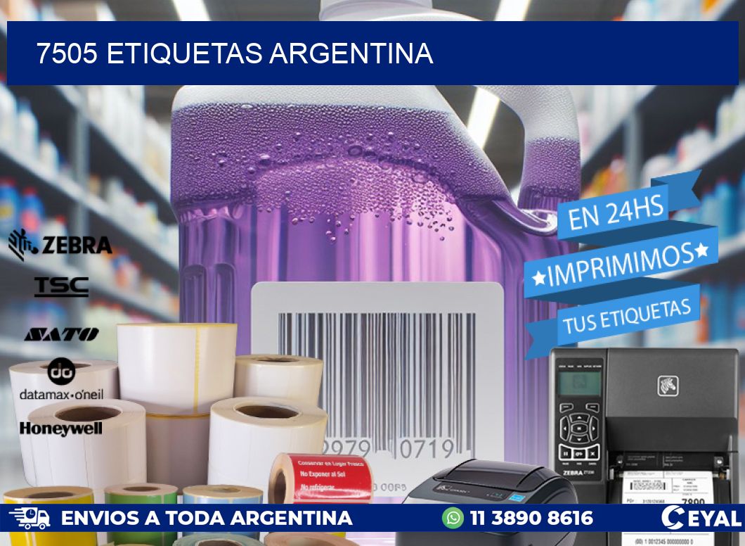 7505 ETIQUETAS ARGENTINA