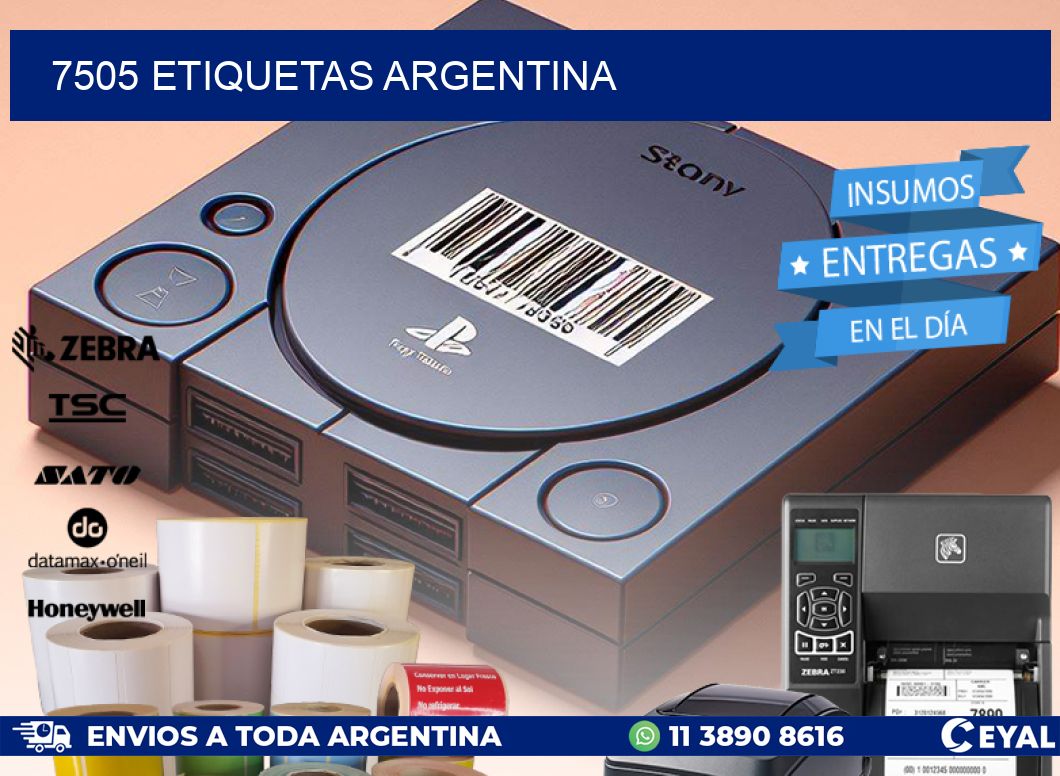 7505 ETIQUETAS ARGENTINA