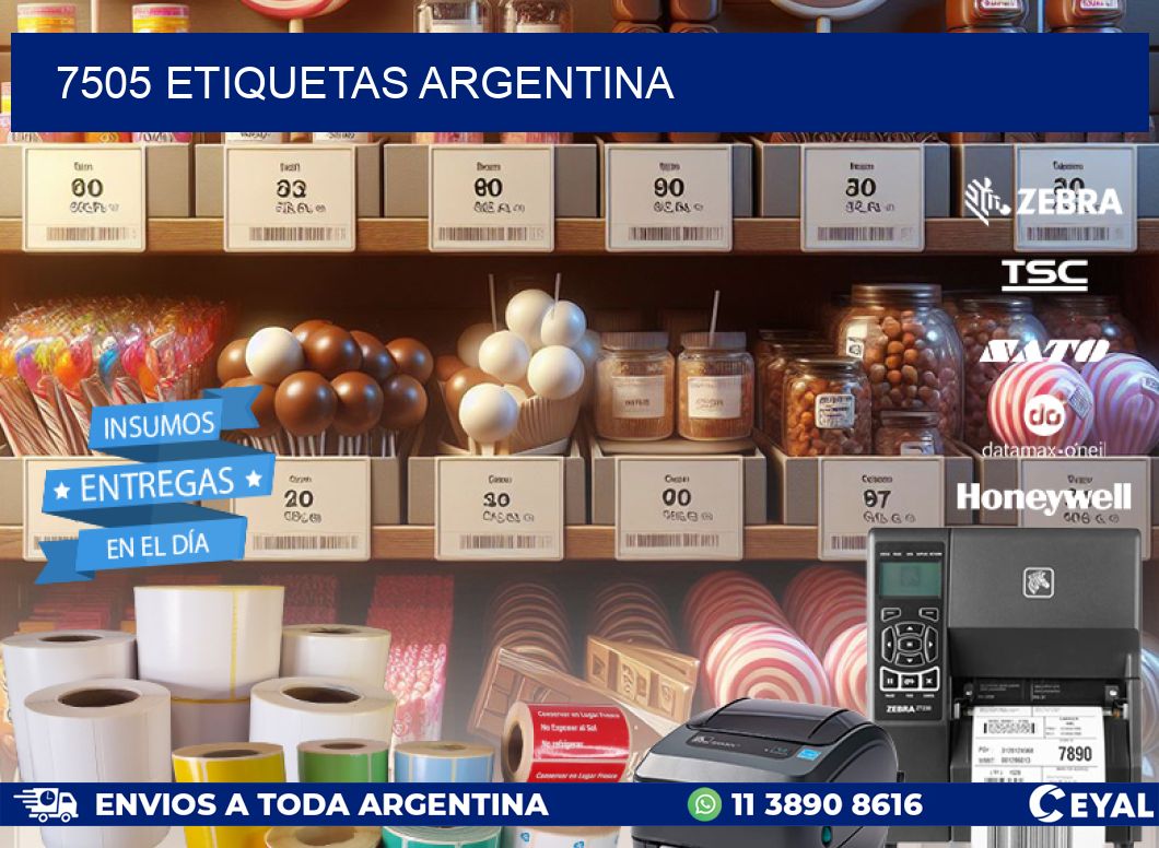 7505 ETIQUETAS ARGENTINA