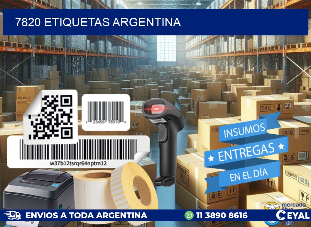7820 ETIQUETAS ARGENTINA