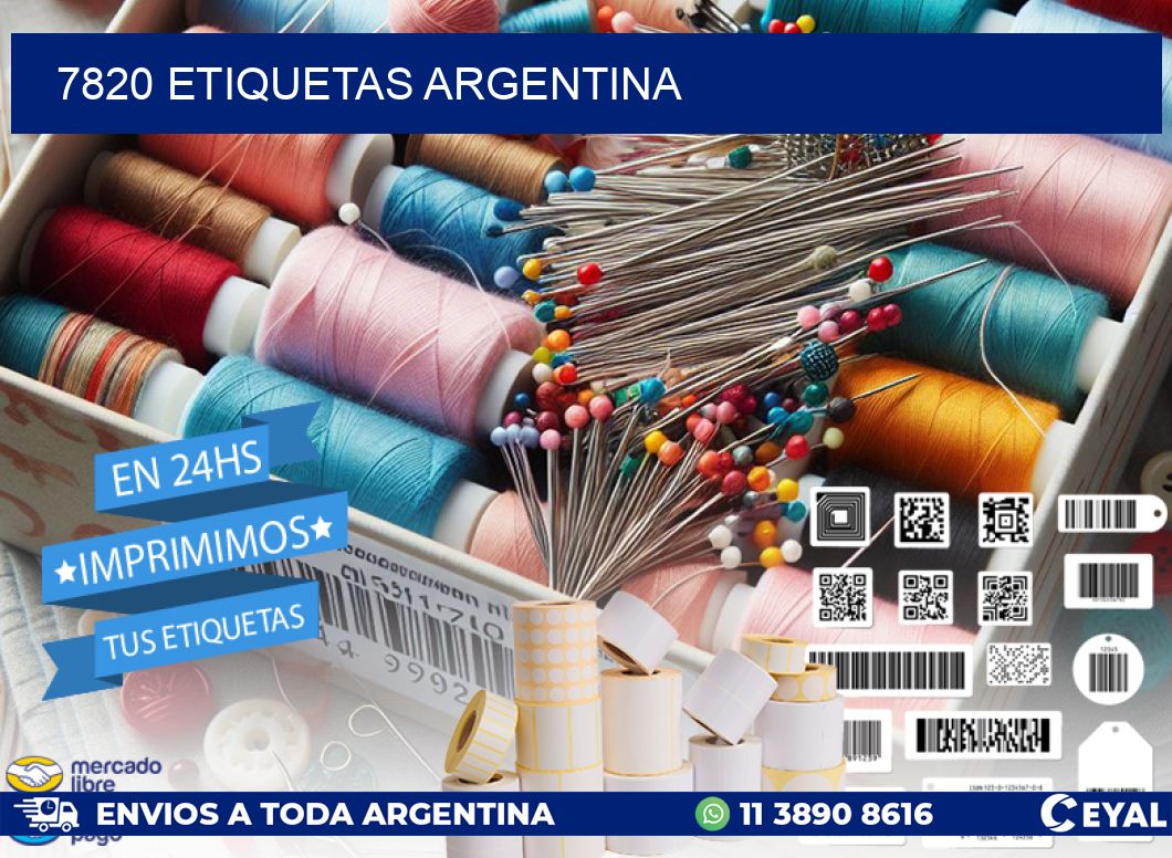 7820 ETIQUETAS ARGENTINA