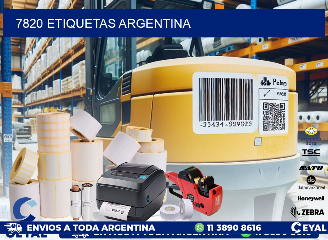 7820 ETIQUETAS ARGENTINA