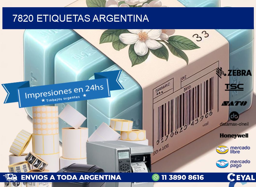 7820 ETIQUETAS ARGENTINA