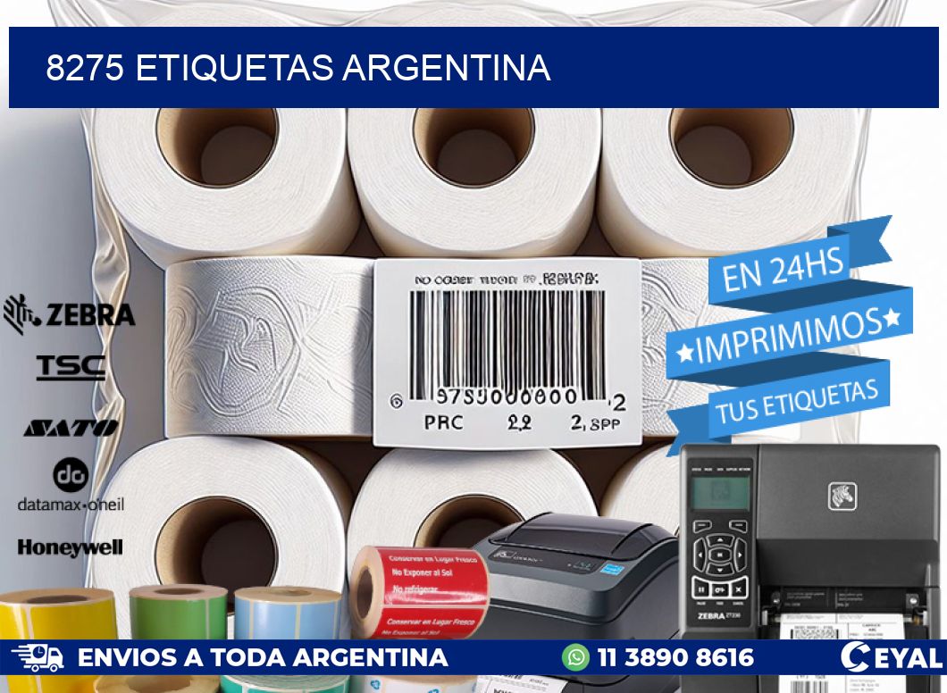 8275 ETIQUETAS ARGENTINA
