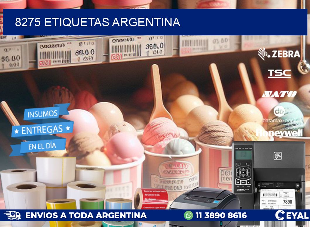 8275 ETIQUETAS ARGENTINA