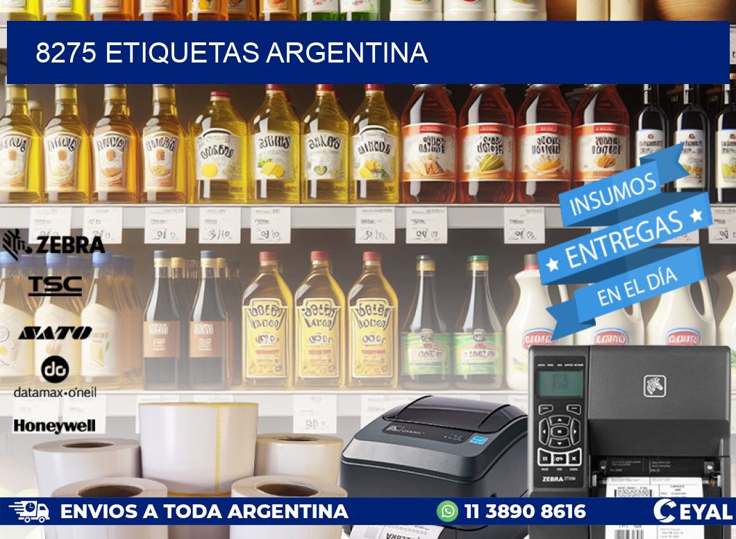 8275 ETIQUETAS ARGENTINA