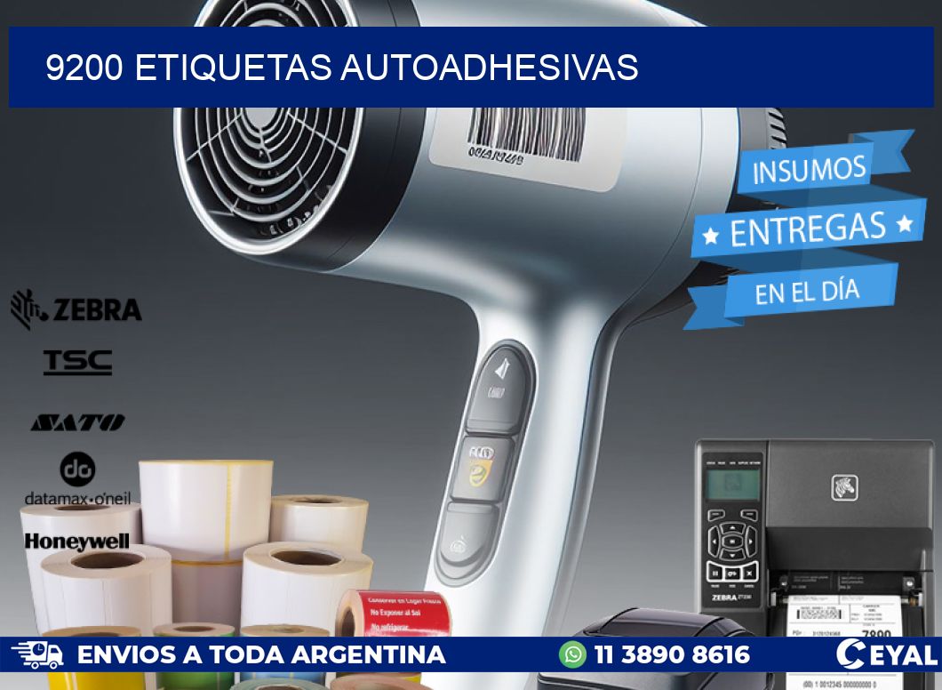 9200 ETIQUETAS AUTOADHESIVAS
