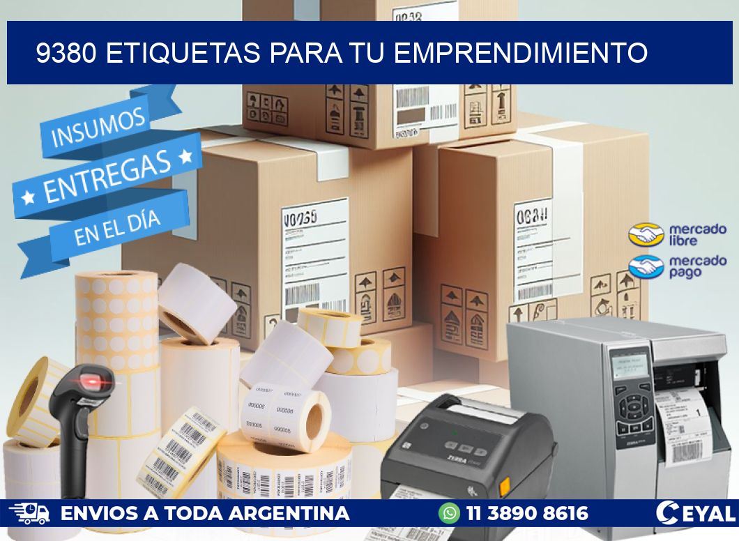 9380 ETIQUETAS PARA TU EMPRENDIMIENTO