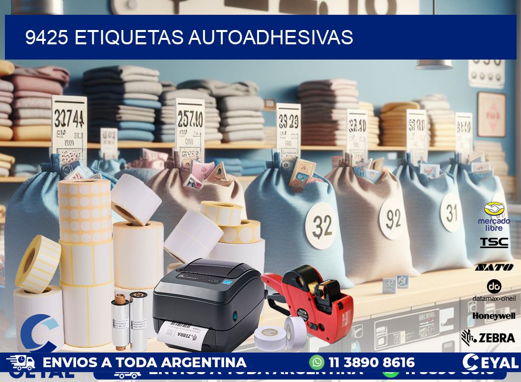 9425 ETIQUETAS AUTOADHESIVAS