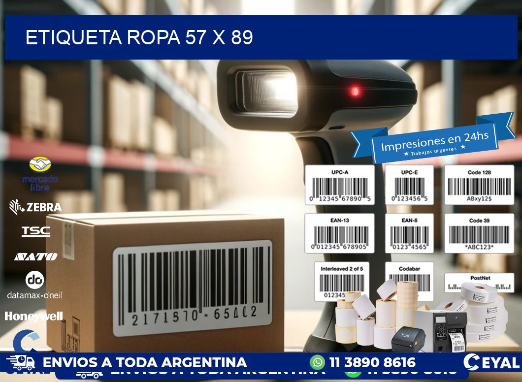 ETIQUETA ROPA 57 x 89