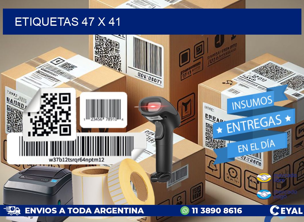ETIQUETAS 47 x 41