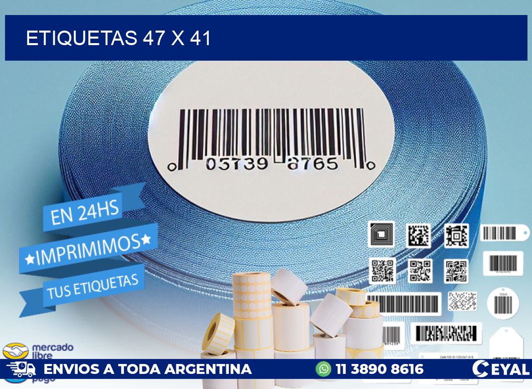ETIQUETAS 47 x 41