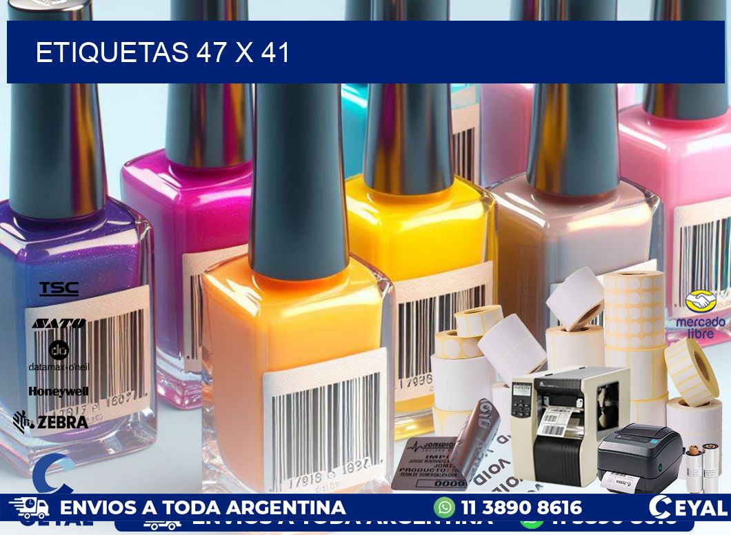 ETIQUETAS 47 x 41