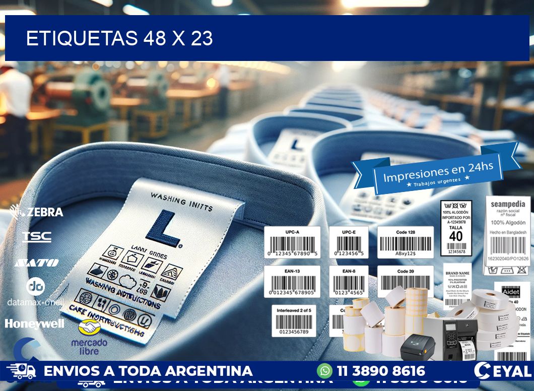 ETIQUETAS 48 x 23