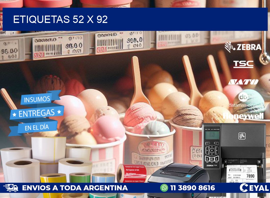 ETIQUETAS 52 x 92