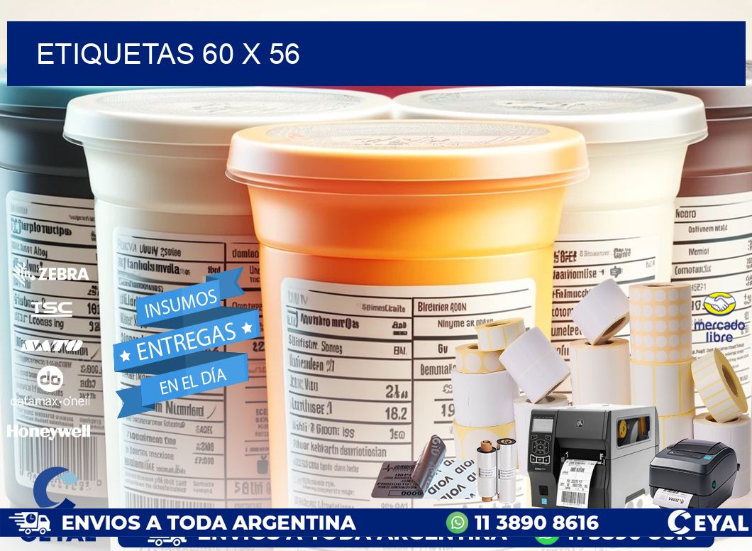 ETIQUETAS 60 x 56
