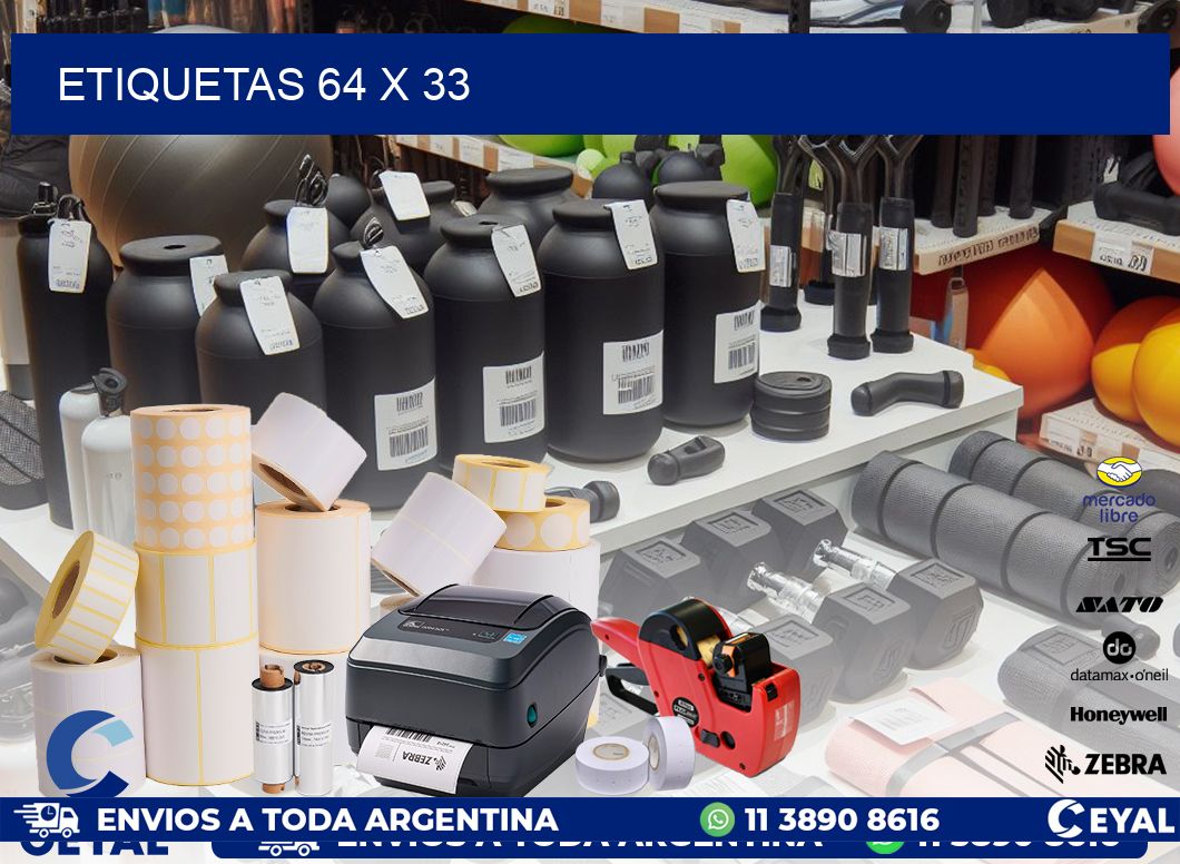 ETIQUETAS 64 x 33