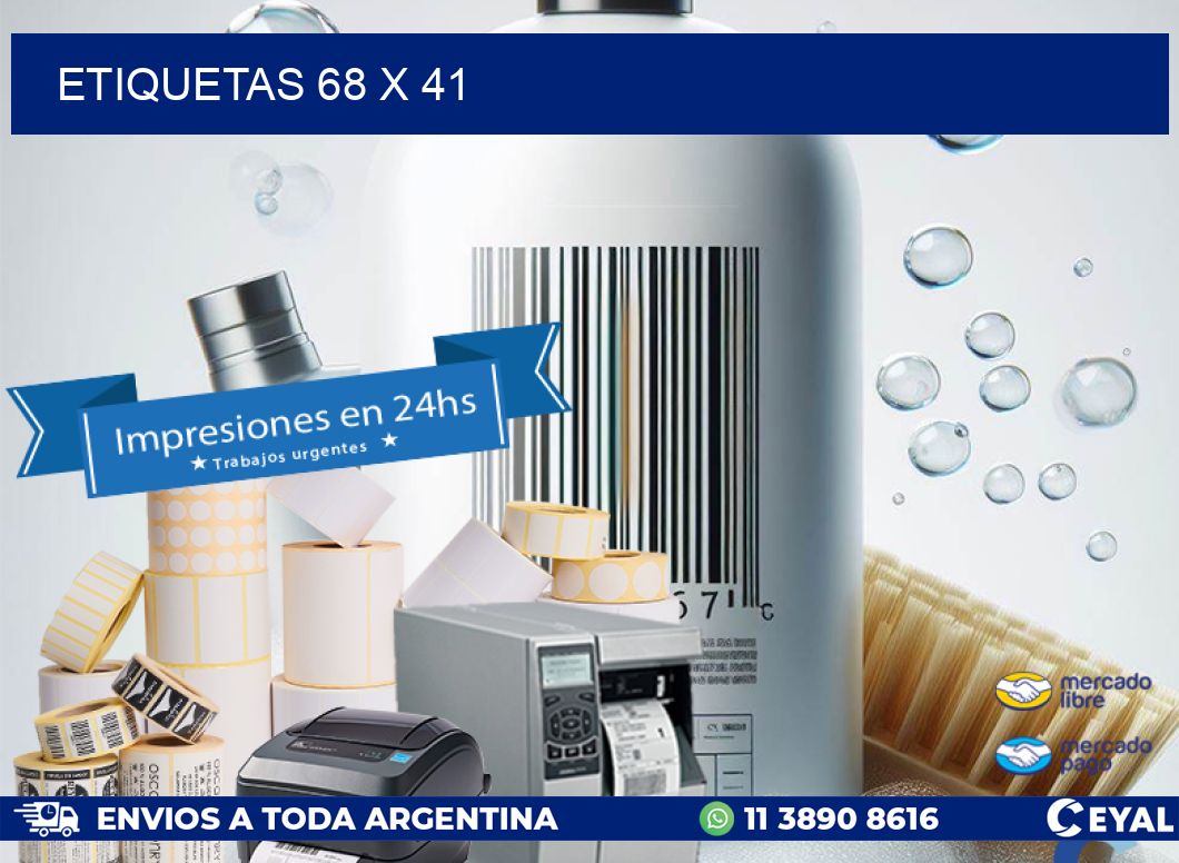 ETIQUETAS 68 x 41