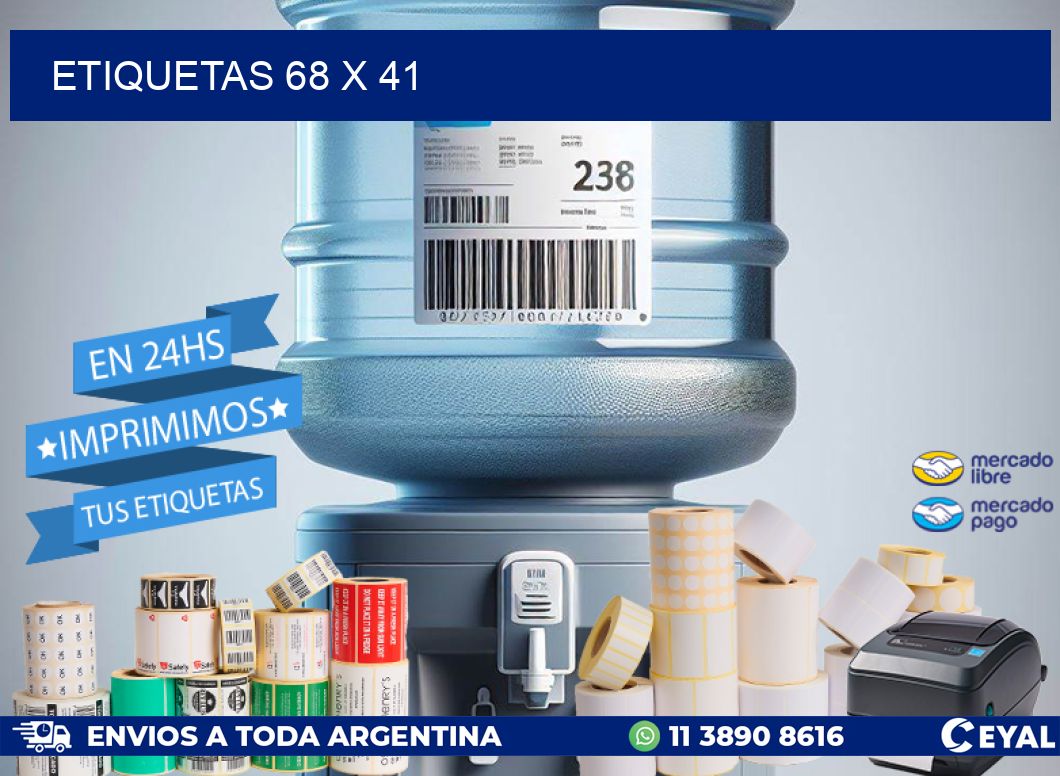 ETIQUETAS 68 x 41