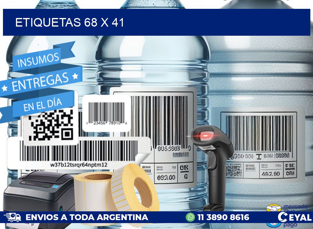ETIQUETAS 68 x 41
