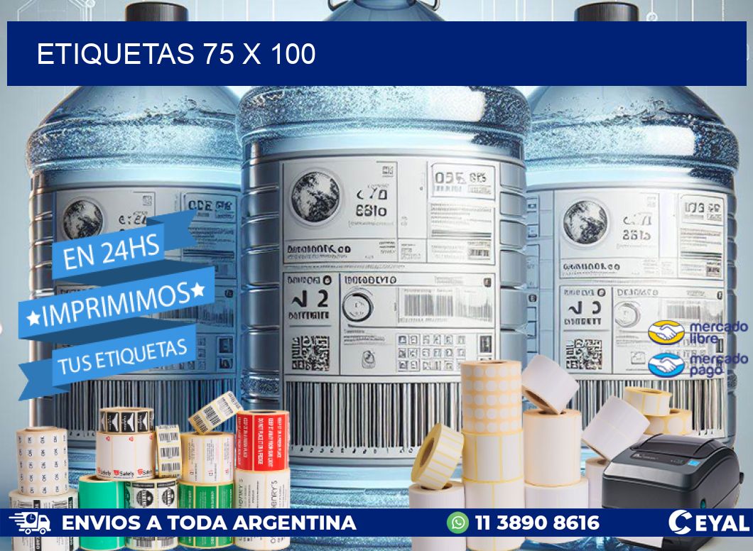 ETIQUETAS 75 x 100