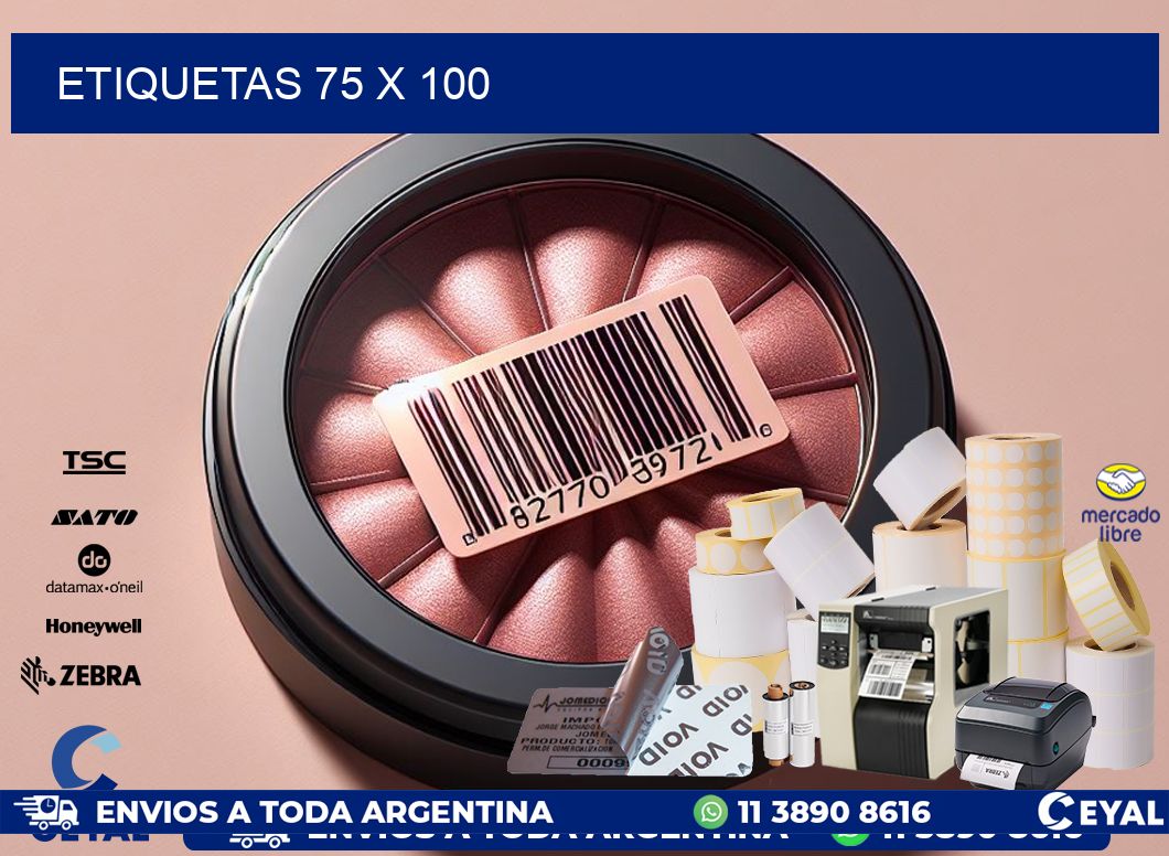 ETIQUETAS 75 x 100