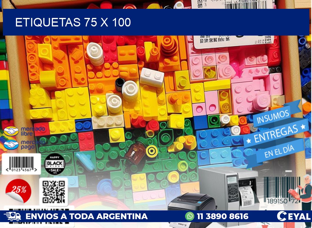 ETIQUETAS 75 x 100