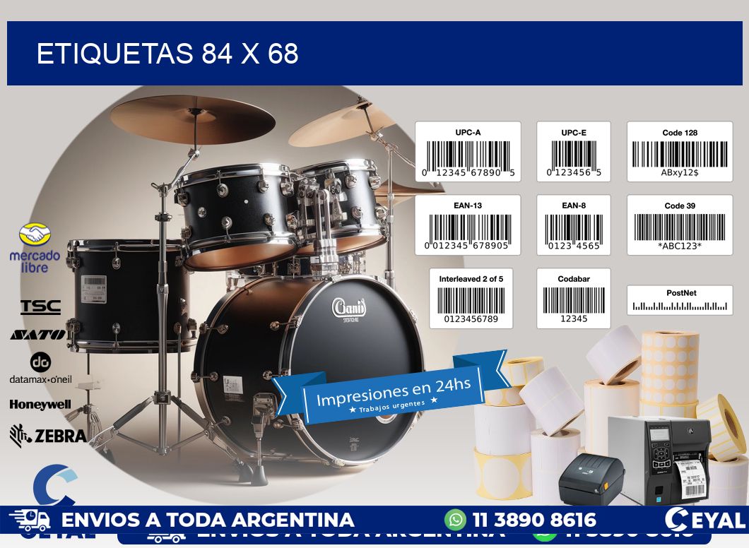 ETIQUETAS 84 x 68
