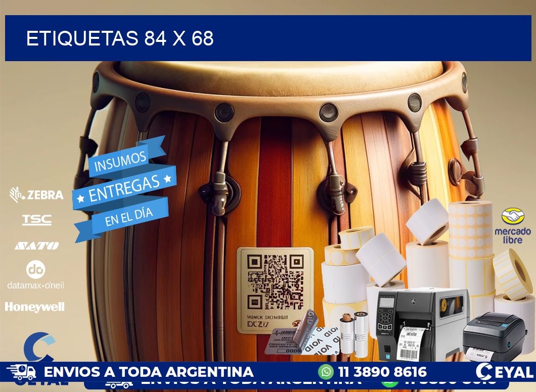 ETIQUETAS 84 x 68