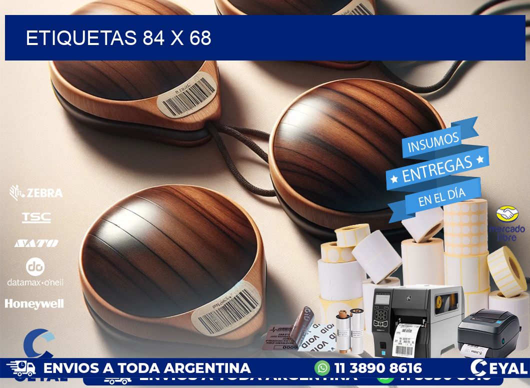 ETIQUETAS 84 x 68