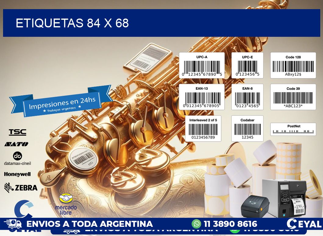 ETIQUETAS 84 x 68