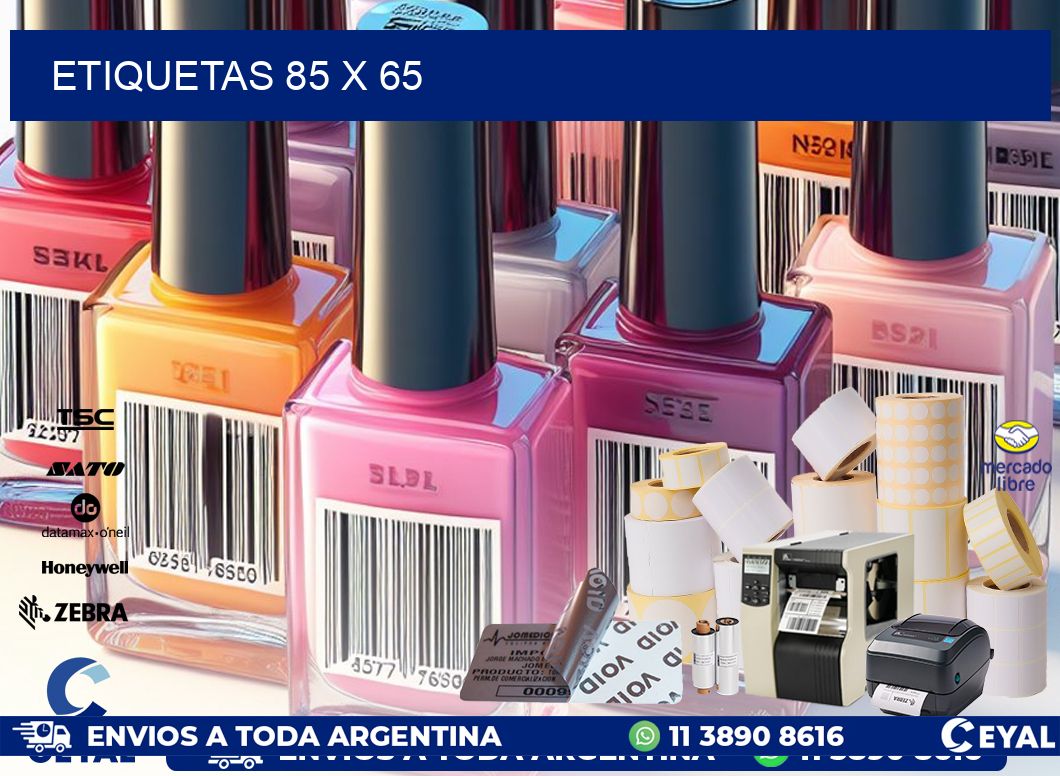 ETIQUETAS 85 x 65