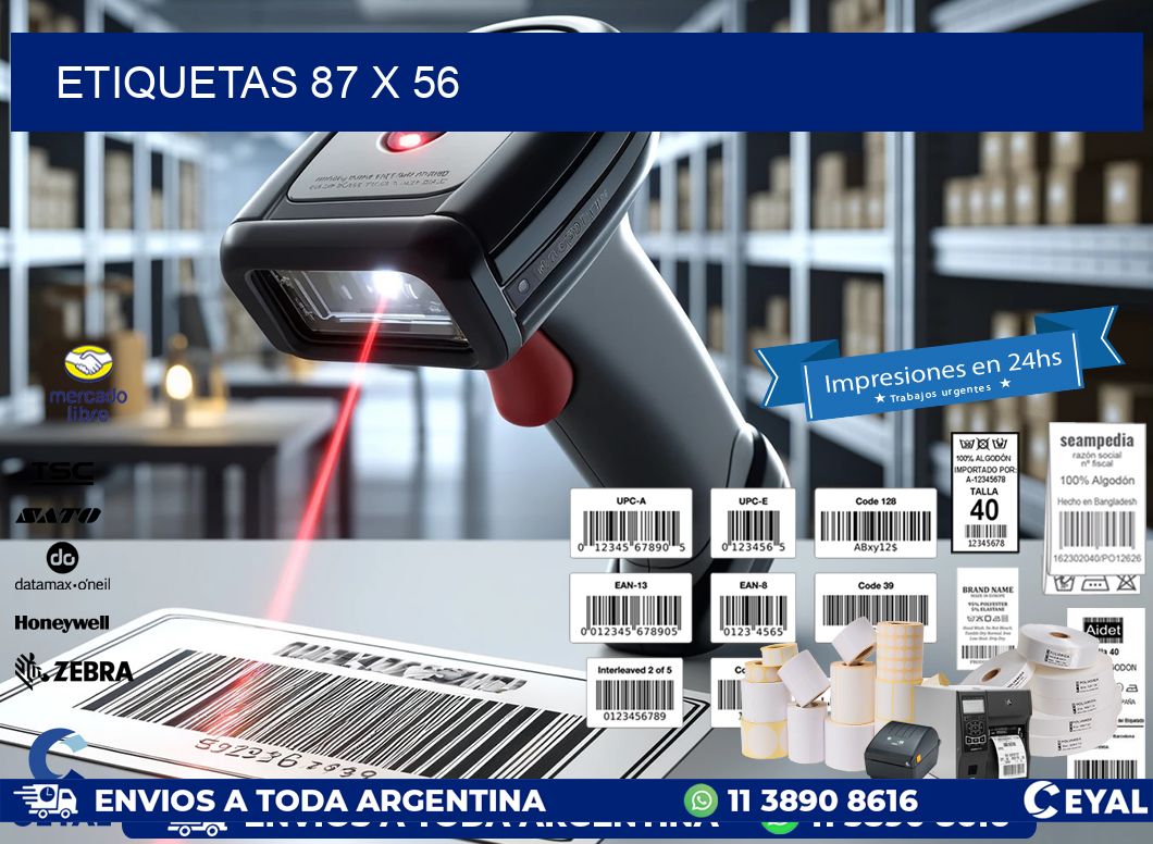 ETIQUETAS 87 x 56