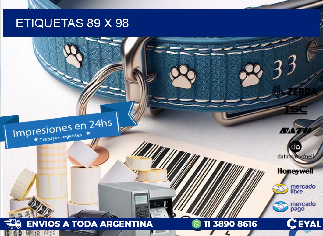 ETIQUETAS 89 x 98
