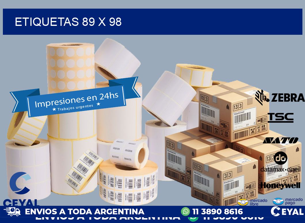ETIQUETAS 89 x 98