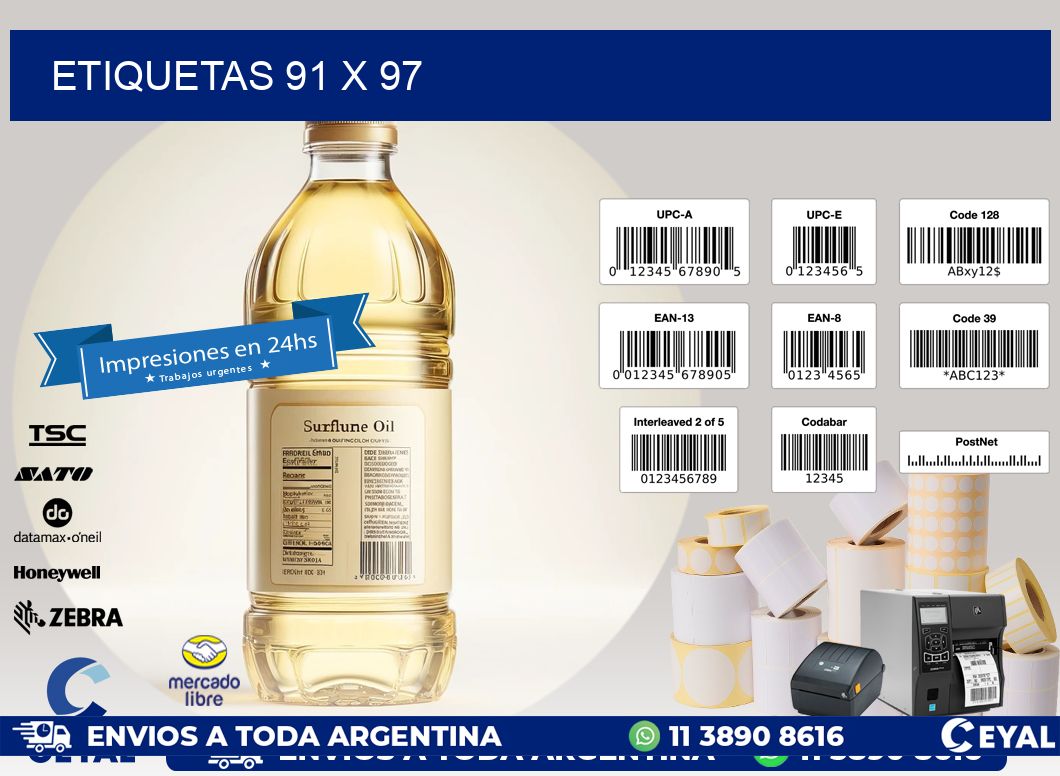 ETIQUETAS 91 x 97