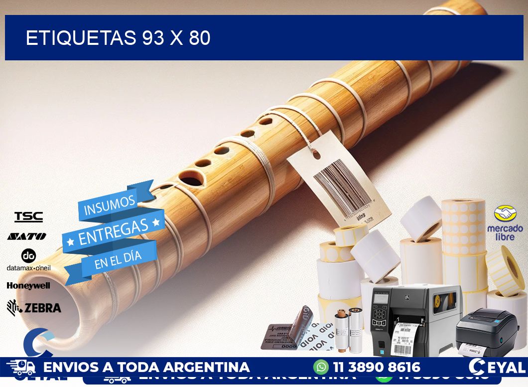 ETIQUETAS 93 x 80