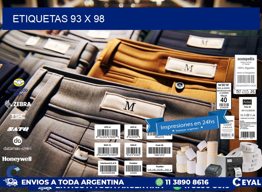 ETIQUETAS 93 x 98