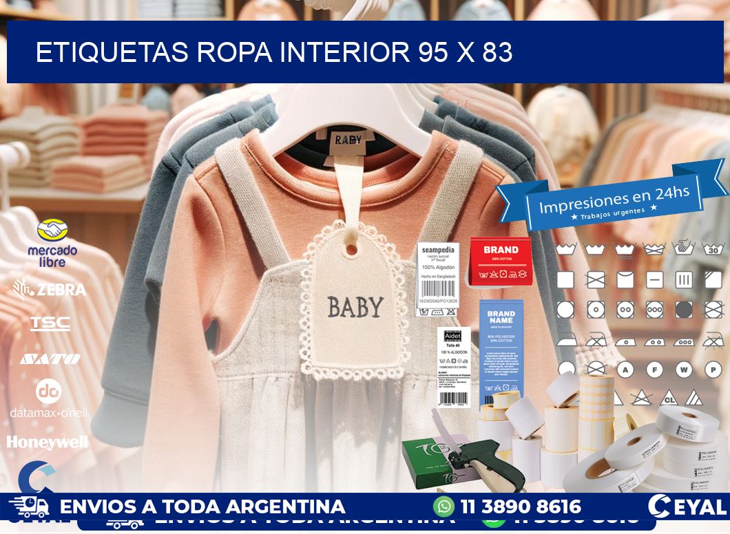 ETIQUETAS ROPA INTERIOR 95 x 83
