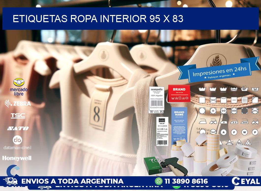 ETIQUETAS ROPA INTERIOR 95 x 83