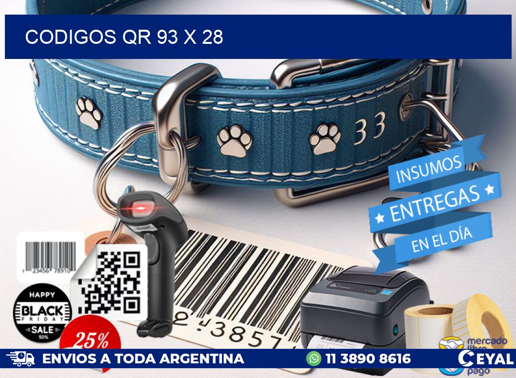 CODIGOS QR 93 x 28